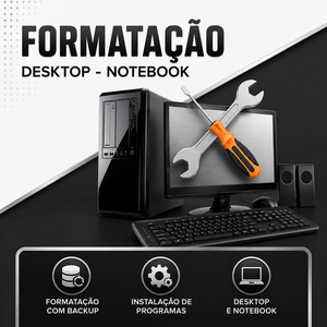 Formatação com Backup